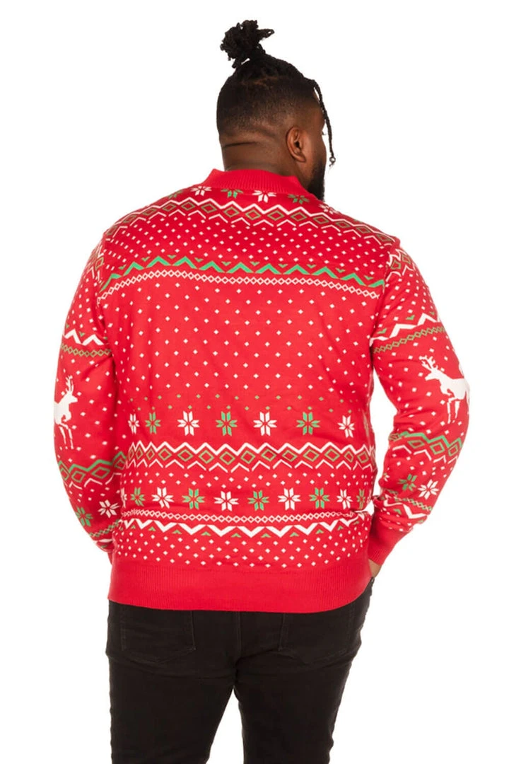 Tipsy Elves Men's Christmas Climax Big And Tall Ugly Christmas Sweater 4 Tipsy Elves Men's Christmas Climax Big And Tall Ugly Christmas Sweater