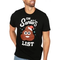 Tipsy Elves Men's On Santa's Sh*t List Tee