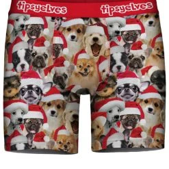 Tipsy Elves Men's Puppies Boxer Briefs