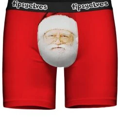Tipsy Elves Men's Santa Made Me Do It Boxer Briefs