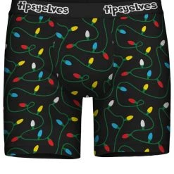 Tipsy Elves Men's String Of Lights Boxer Briefs