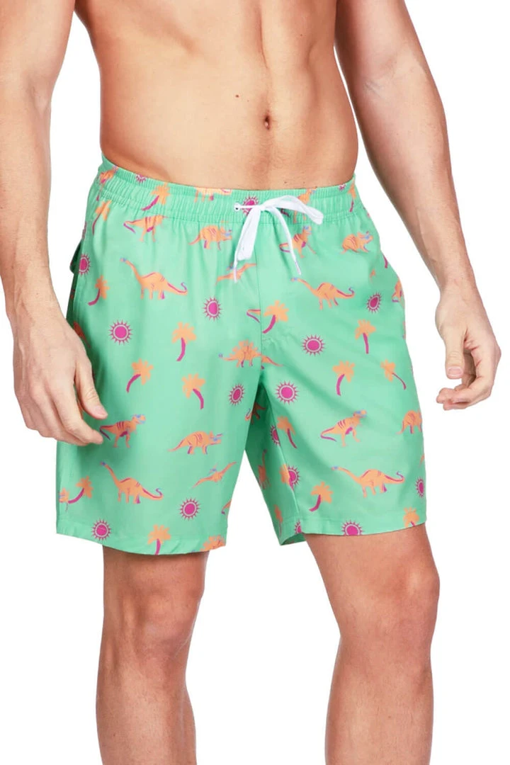 Tipsy Elves Dino Desert Stretch Swim Trunks Men 5 Tipsy Elves Dino Desert Stretch Swim Trunks Men