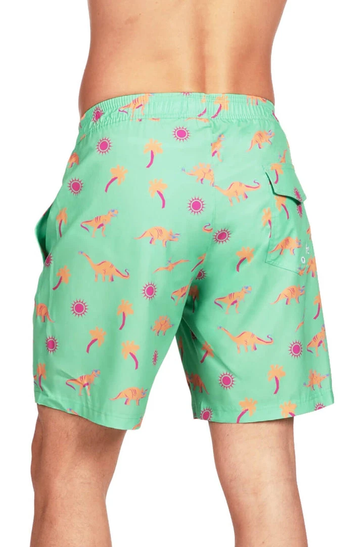 Tipsy Elves Dino Desert Stretch Swim Trunks Men 6 Tipsy Elves Dino Desert Stretch Swim Trunks Men