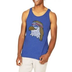 Tipsy Elves Men's Epic Eagle Tank Top Patriotic