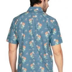 Tipsy Elves Men's Gator Flavor Hawaiian Shirt 8 Tipsy Elves Men's Gator Flavor Hawaiian Shirt