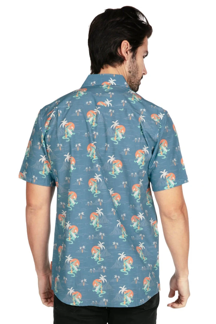 Tipsy Elves Men's Gator Flavor Hawaiian Shirt 5 Tipsy Elves Men's Gator Flavor Hawaiian Shirt