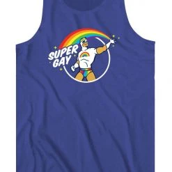 Tipsy Elves Super Gay Tank Top - Men's Cut