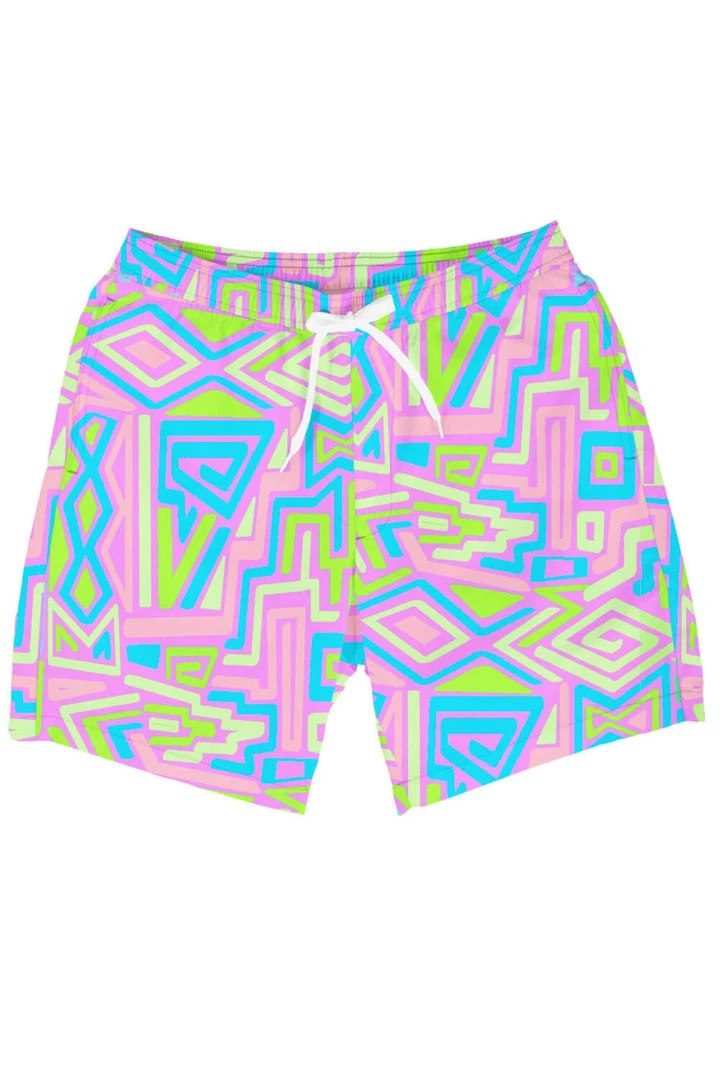Tipsy Elves Retro Ride Stretch Swim Trunks Men 3 Tipsy Elves Retro Ride Stretch Swim Trunks Men