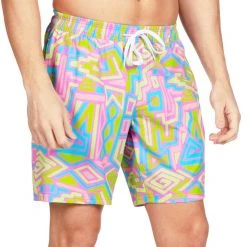 Tipsy Elves Retro Ride Stretch Swim Trunks Men 10 Tipsy Elves Retro Ride Stretch Swim Trunks Men