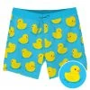 Tipsy Elves Men's Rubber Ducky Board Shorts