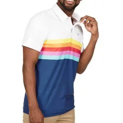 Tipsy Elves Men's Santa Fe Golf Polo 10 Tipsy Elves Men's Santa Fe Golf Polo