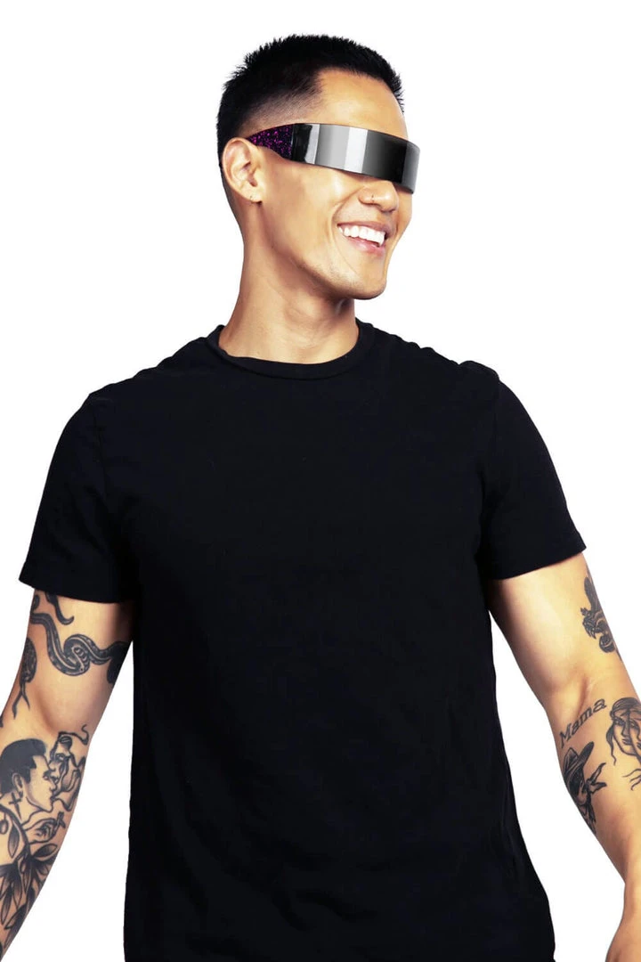 Tipsy Elves Spaced Out Black Cyclops Sunglasses Summer 4 Tipsy Elves Spaced Out Black Cyclops Sunglasses Summer