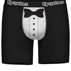 Tipsy Elves Men's Suit And Tied Up Boxer Briefs