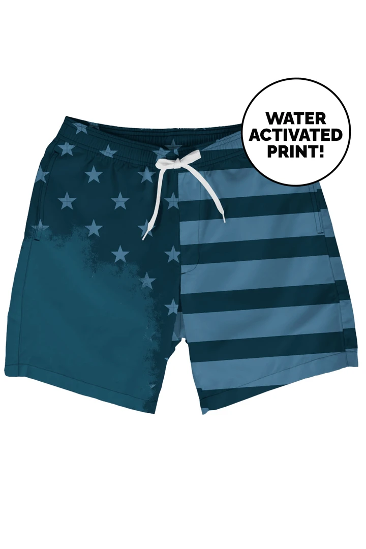 Tipsy Elves American Flag Color Changing Swim Trunks 3 Tipsy Elves American Flag Color Changing Swim Trunks