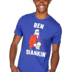 Tipsy Elves Men's Ben Drankin' Tee 8 Tipsy Elves Men's Ben Drankin' Tee