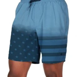 Tipsy Elves American Flag Color Changing Swim Trunks