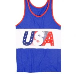 Tipsy Elves Men's USA Tank Top Patriotic 8 Tipsy Elves Men's USA Tank Top Patriotic