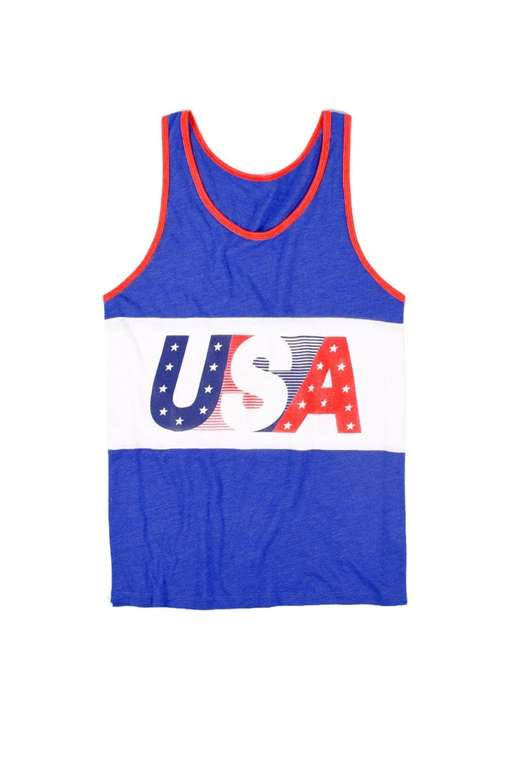 Tipsy Elves Men's USA Tank Top Patriotic 5 Tipsy Elves Men's USA Tank Top Patriotic