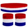 Tipsy Elves Patriotic Zippered Sweatband Set