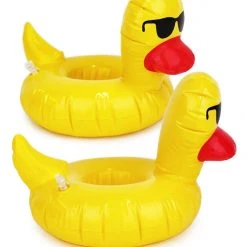 Tipsy Elves Rubber Ducky Drink Float (2 Pack) Summer 7 Tipsy Elves Rubber Ducky Drink Float (2 Pack) Summer
