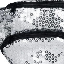 Tipsy Elves Spring Silver Sequin Fanny Pack 8 Tipsy Elves Spring Silver Sequin Fanny Pack