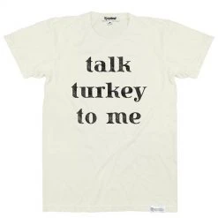 Tipsy Elves Men's Talk Turkey To Me Tee
