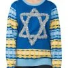 Tipsy Elves Women's Tinsel Star Of David Sweater