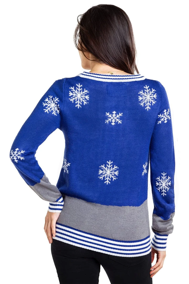 Tipsy Elves Women's Snowman Nose Thief Ugly Christmas Sweater 5 Tipsy Elves Women's Snowman Nose Thief Ugly Christmas Sweater