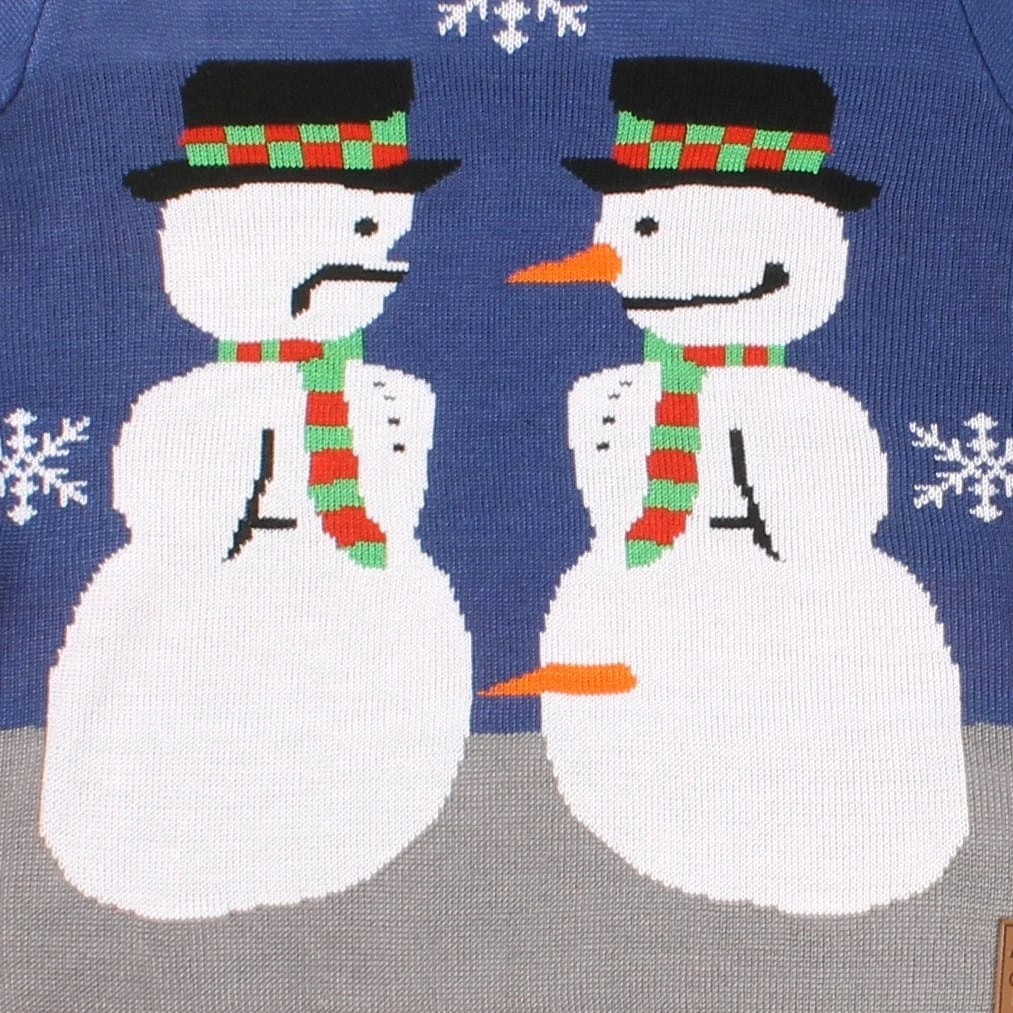 Tipsy Elves Women's Snowman Nose Thief Ugly Christmas Sweater 6 Tipsy Elves Women's Snowman Nose Thief Ugly Christmas Sweater