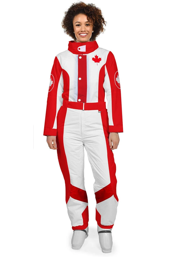Tipsy Elves Women's Canada Ski Suit 3 Tipsy Elves Women's Canada Ski Suit
