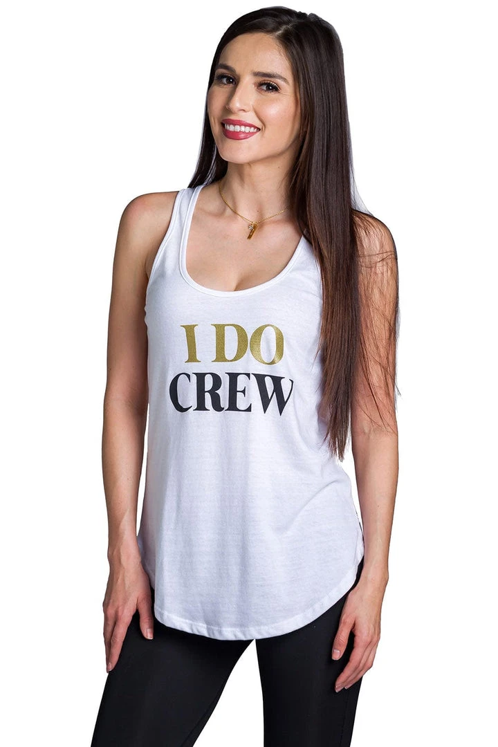 Tipsy Elves Women's I Do Crew Tank Top 4 Tipsy Elves Women's I Do Crew Tank Top