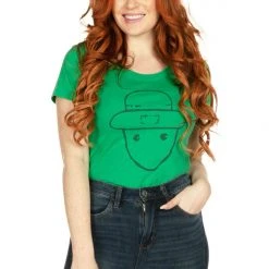 Tipsy Elves Women's Leprechaun Sketch Tee