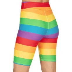 Tipsy Elves Rainbow Bike Shorts - Women's Cut