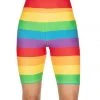 Tipsy Elves Rainbow Bike Shorts - Women's Cut