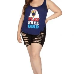 Tipsy Elves Women's Play Free Bird Tank Top