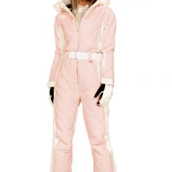 Tipsy Elves Women's Powder Pink Ski Suit