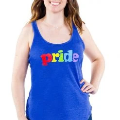 Tipsy Elves Pride Tank Top (Blue) - Women's Cut