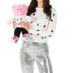 Tipsy Elves Women's Sequin Lights Ugly Christmas Sweater 10 Tipsy Elves Women's Sequin Lights Ugly Christmas Sweater