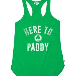 Tipsy Elves Women's Here To Paddy Tank Top