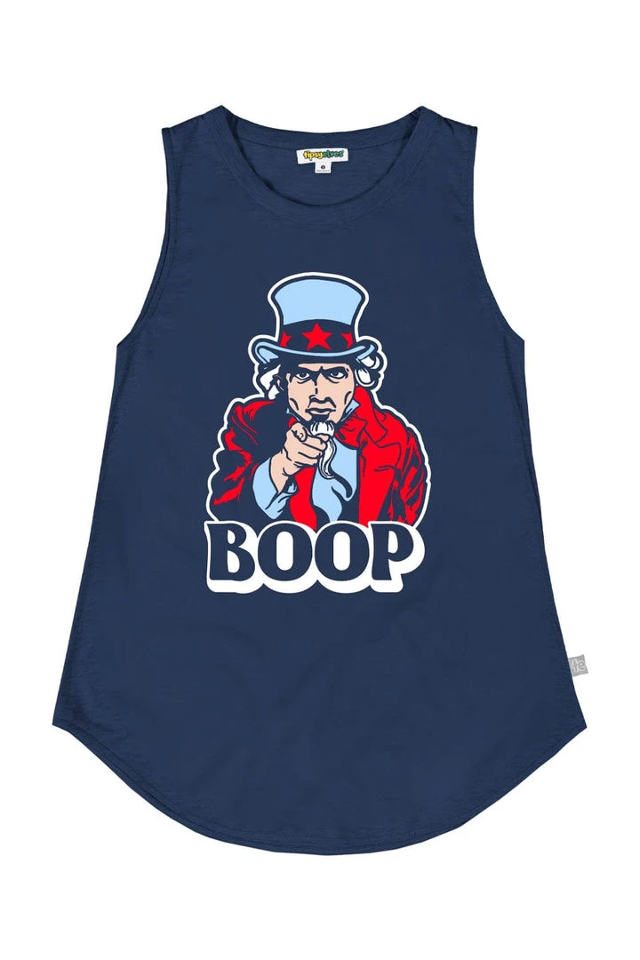 Tipsy Elves Women's Uncle Sam BOOP Tank Top 3 Tipsy Elves Women's Uncle Sam BOOP Tank Top