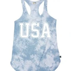 Tipsy Elves Women's United Blue Skies Tank Top