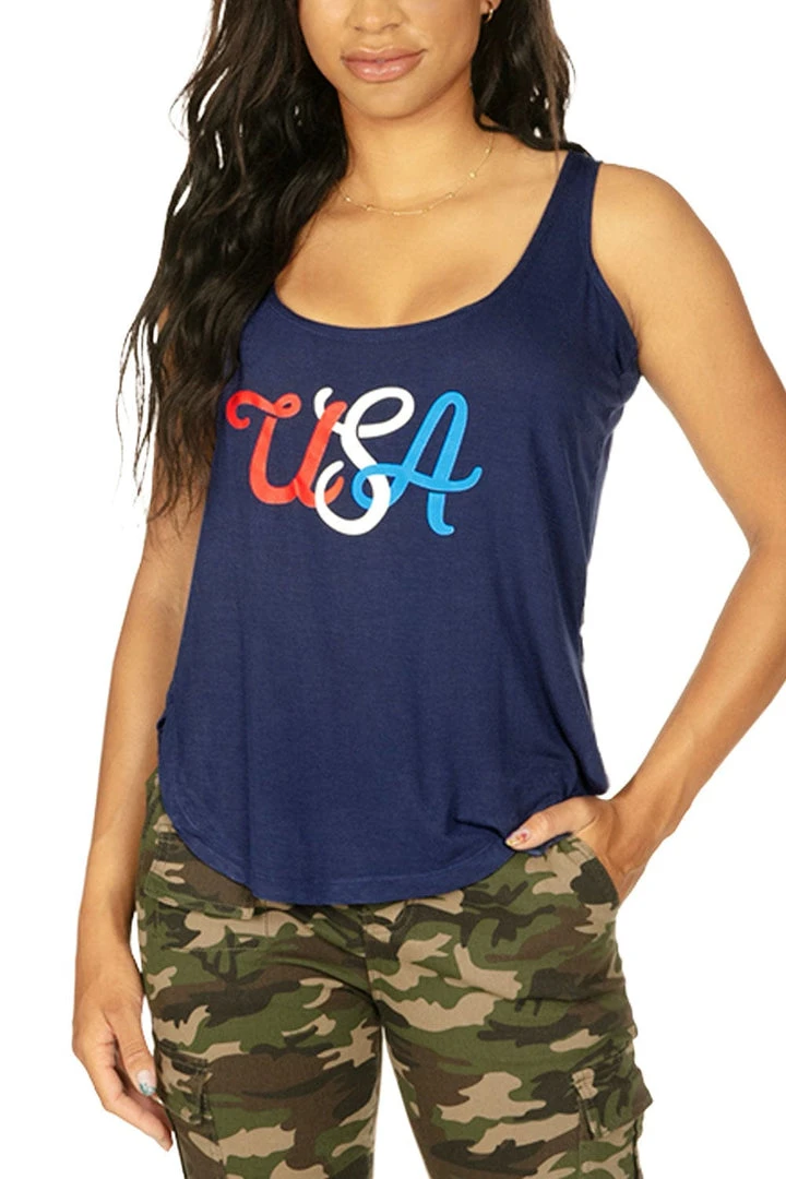 Tipsy Elves Women's USA The Beautiful Tank Top 4 Tipsy Elves Women's USA The Beautiful Tank Top