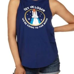 Tipsy Elves Women's We're Going To The Moon Tank Top