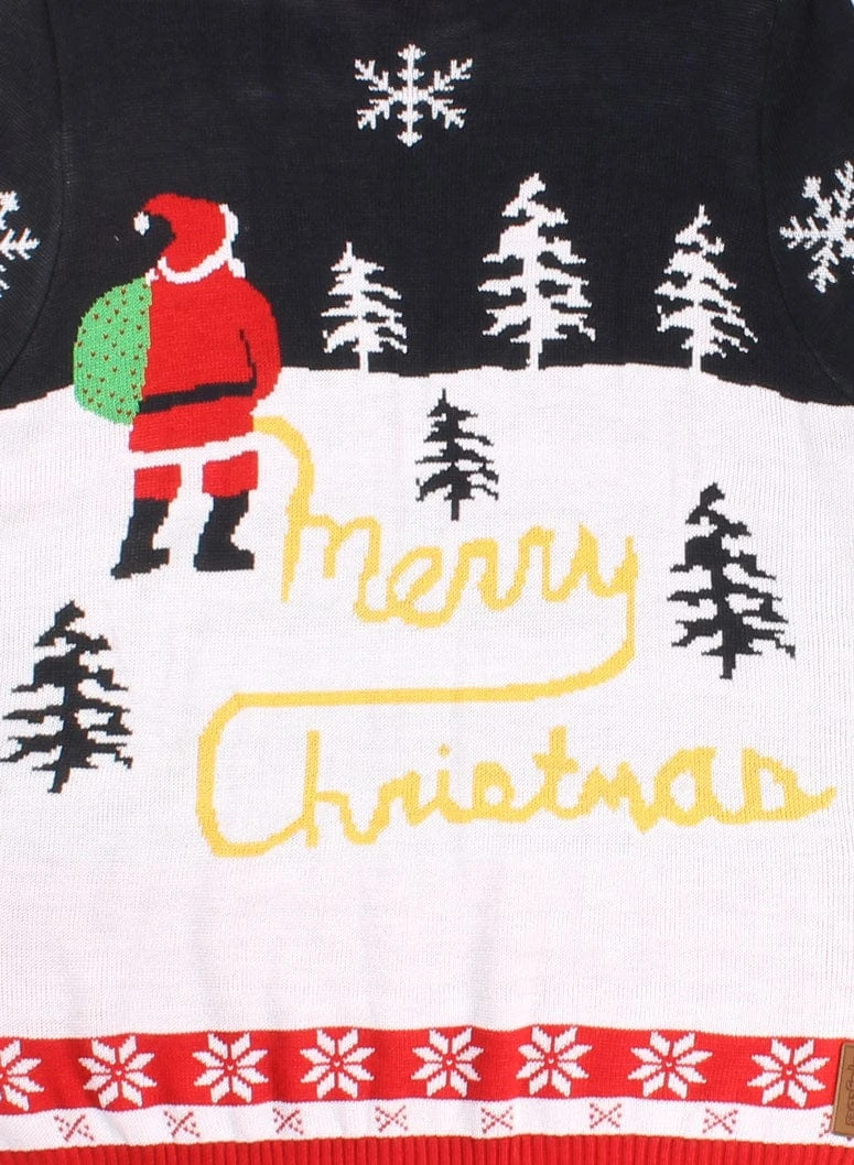 Tipsy Elves Men's Yellow Snow Ugly Christmas Sweater 6 Tipsy Elves Men's Yellow Snow Ugly Christmas Sweater